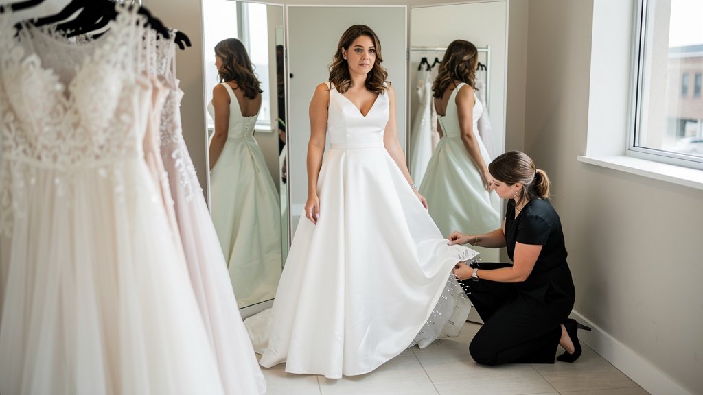 So wählen Sie ein Hochzeitskleid