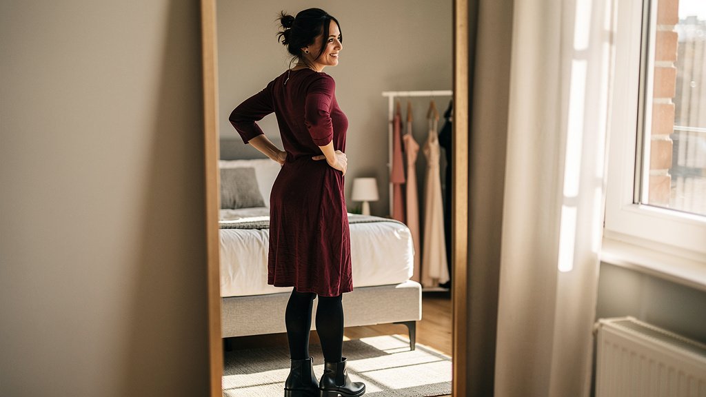 when to wear stockings with a dress​