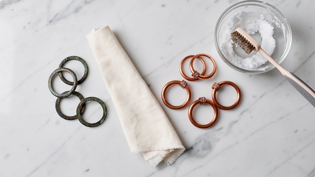 how do you polish copper jewelry
